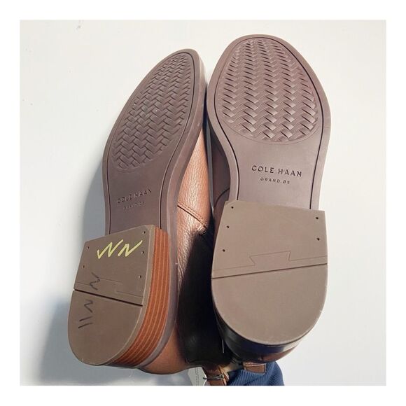 NEW Cole Haan River Waterproof Pebbled Leather Booties size 11 - Picture 10 of 11